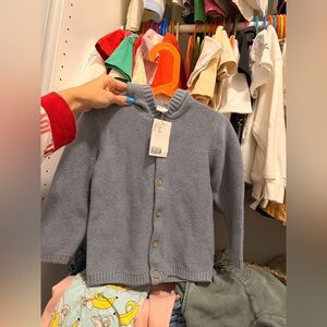 H&M 3t  Knit Baby Cardigan with Bear Ears